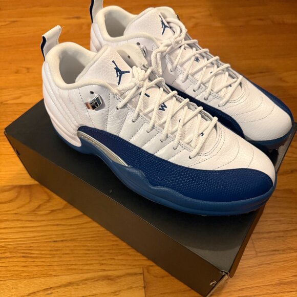 Air Jordan XII 12 Low Golf \'French Blue\' DH4120-101 Golf  SIZE 9.5